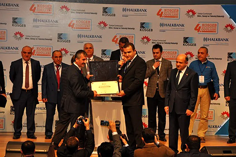 Prix de l'entrepreneuriat de l'année 2014.