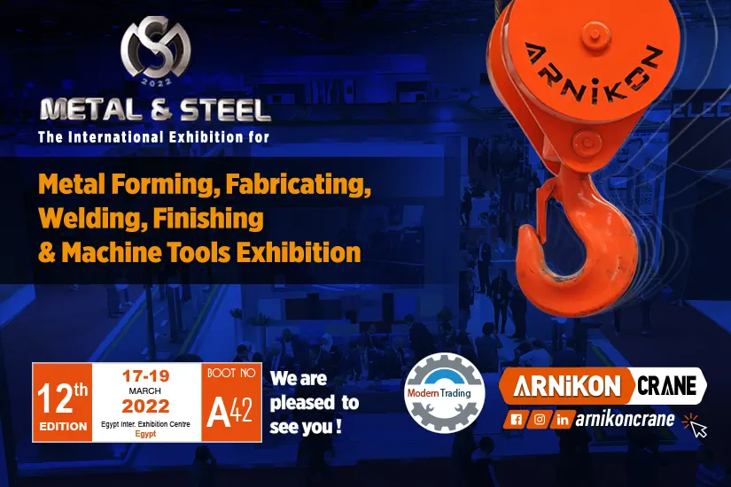 Nous serons présents au salon Metal & Steel