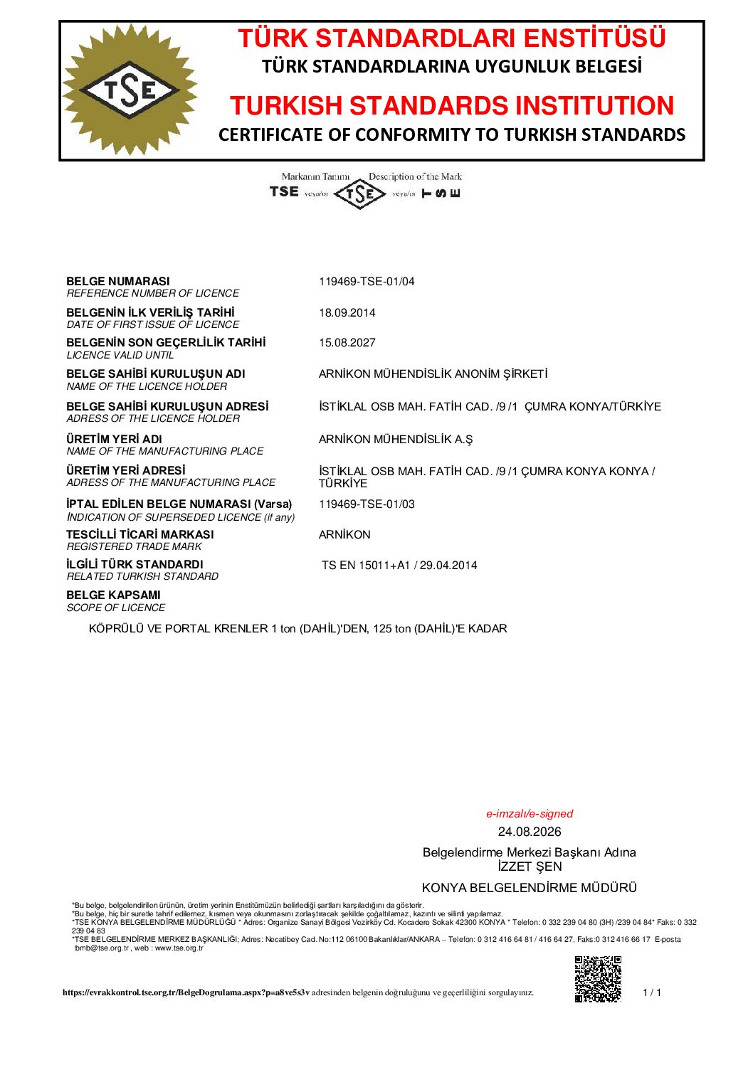 2. TSE TS EN 15011 UYGUNLUK BELGESİ_compressed